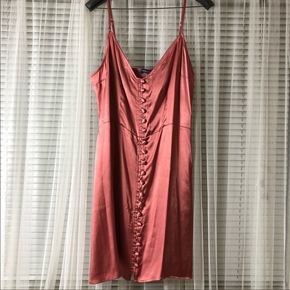 Abercrombie Satin Minidress - Picture 2 of 3